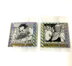 ドラゴンボール40周年記念　オリジナルイラストレーションシールウエハース　2枚