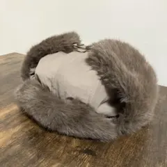 最終値下げ　サマンサモスモス　ファー付き フライトキャップ