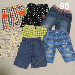 ハーフパンツ7点セット 90cm