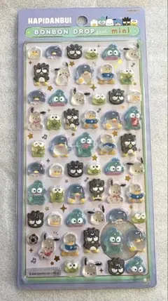 はぴだんぶい　ボンボンドロップシール　mini 正規品