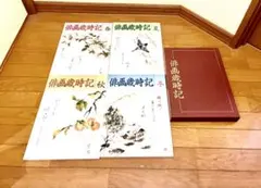 ☆値下げ更新中❗禅画花鳥図色紙 二十四節気 須賀玄道師/画・筆（複製