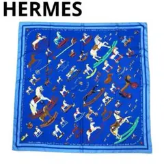 HERMES カレ90 おしゃべりな鳥たちの家 シルクスカーフ 大判 - メルカリ