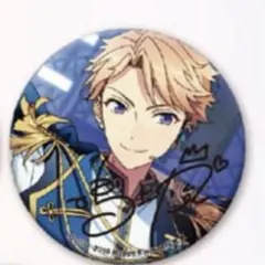 あんさんぶるスターズ!! ポートレートサイン 缶バッジ C 鳴上嵐