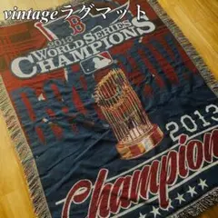 激レア】MLBブレーブス USA製vintageラグマット 野球 大谷 雑貨 - メルカリ