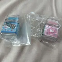 サンリオキャラクター ローラー付き消しゴム風キーホルダー