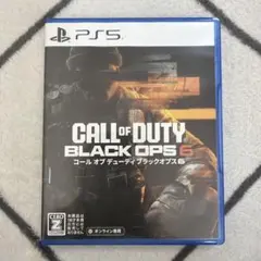 PS5 Call of Duty: Black Ops 6 ソフト