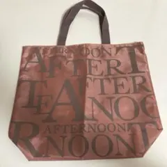 《新品未使用》AFTERNOON TEA トートバッグ　ナイロン　ロゴトート
