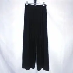93.【美品】Bou Jeloud★ブージュルード リブニットワイドパンツ