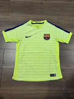 NIKE FCバルセロナ サッカーシャツ イエロー S140cmのサムネイル