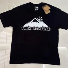 新品未使用 THE NORTHFACE プリント半袖Tシャツ 黒 L寸