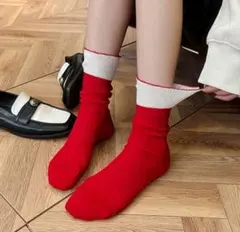 ch!iiibag⭐︎リブルーズソックス - メルカリ