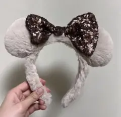 ディズニー カチューシャスパンコールリボン