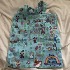 ディズニー トートバッグ 巾着 パーク柄 ミッキーフレンズ セット 新品未使用