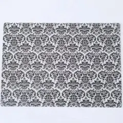 【最終お値下げです！】ランチョンマット　インテリアクロス　ダマスク柄　4枚