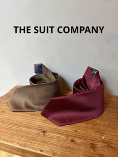 未使用❗️THE SUIT COMPANY ネクタイ 2本セットのサムネイル