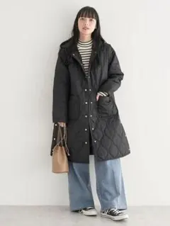714.earth music&ecology： 2wayキルティングコート