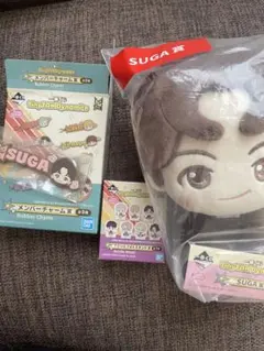 BTS  tiny tan  一番くじ　SUGA  ユンギ　人形　チャーム　等