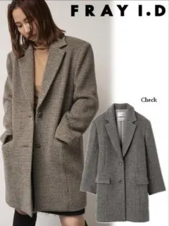 【定価53900円】フレイアイディー　テーラードショートコート