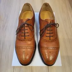 SCOTCH GRAIN ストレートチップ 24.5cm ブラウン - メルカリ