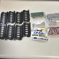 ミニモータートレイン SLデラックス2 ストラクチャー 駅 柵 陸橋