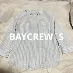 【BAYCREW`S / ベイクルーズ】 長袖 シャツ / 薄手 ボタンダウンのサムネイル