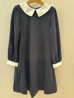 ユニクロ GIRLS ジャージーワンピース フォーマル　130