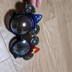 ミッキー型サングラス 星と月の装飾付き