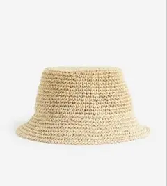 H&M ストローバケットハット Sサイズ