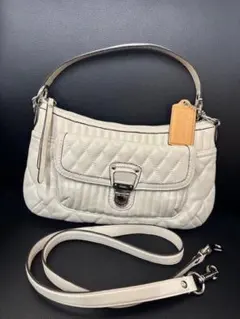 COACH コーチ キルティング 2Wayショルダーバッグ 19855