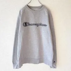 Champion スウェット トレーナー 刺繍ロゴ メンズ M 202