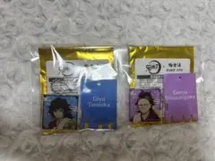 鬼滅の刃 極楽湯 冨岡義勇 不死川玄弥 銭湯錠風キーホルダー