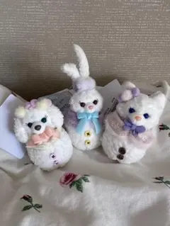 お顔厳選　ダッフィーフレンズ3点　シークレット・オブ・スノーウィーデイ 新品