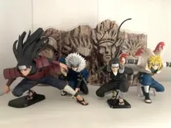 NARUTO-ナルト火影 4体セット 最強の兵ども　穢土転生 フィギュア 箱あり