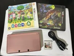 【バッテリー交換済・美品】ニンテンドー 3DS LL グロス ピンク 本体