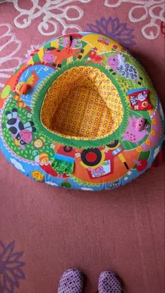動物デザイン ベビー用クッション 約70cm