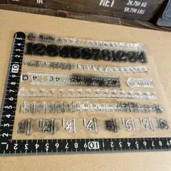 物差し　クリアスタンプ　中古