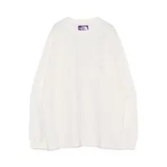 パープルレーベル　ポケットTシャツ　N25FT063　オフホワイト　L