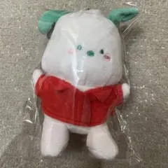 ポチャッコ　ぬいぐるみチャーム　マスコット　お文具といっしょ×サンリオ　ドンキ