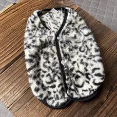 ヒョウ柄犬用ベスト