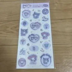 サンリオ　すりガラス風シール　マイメロ　クロミ　ロリータベビー