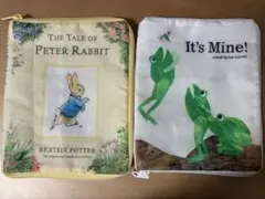 ガチャガチャ ブックカバー ポーチ レオ・レオニ ピーターラビット