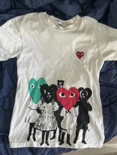 PLAY COMME des GARCONS ハートプリント Tシャツ Sのサムネイル
