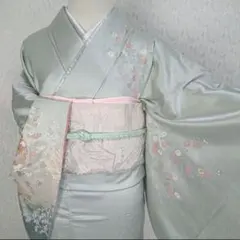 M様専用の正絹 訪問着 4点 フルセット 入学式 卒業式 結婚式 お宮参り