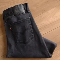 Levi's 511ブラックジーンズ/デニム/21年製/古着/実寸W36L31
