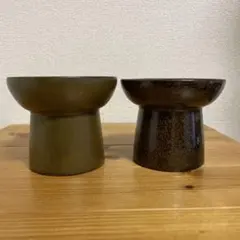 脚付ミニコンポート皿　高台皿　作家物