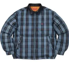 Supreme Leather Collar Puffy Jacket XL