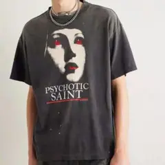 SAINT MXXXXXX PSYCHOTIC グラフィック Tシャツ