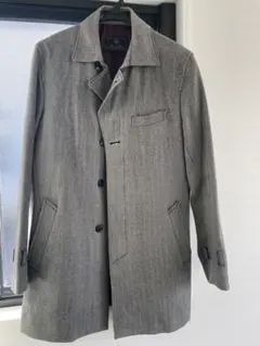 【値下げ】Men's Bigi コート グレー メンズ Lサイズ　ビジネス