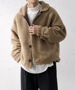 epnok ボアキルティングショートブルゾン　短丈