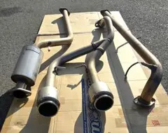 【規制前】LA-L880K コペン フジツボ パワーゲッター　リアピース&中間 L880Kマフラーコペン フジツボパワーゲッター規制前 規制前】LA-L880K